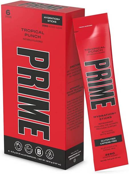 Prime Hydration Drink By Logan Poul Tropical Punch Hydr...
