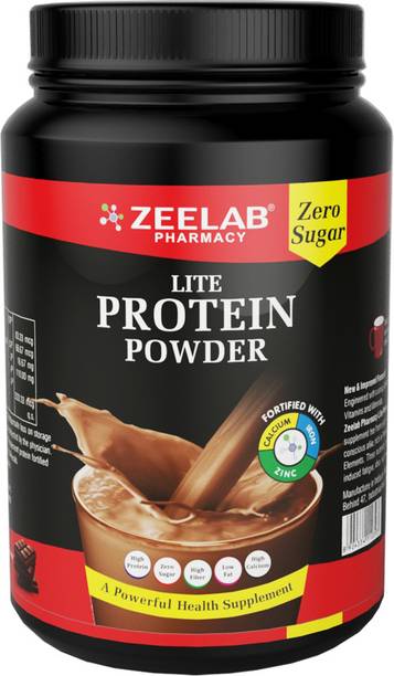 zeelab Lite Protein Powder| Protein Energy Drink Supplement for Kid & Adult| Zero Sugar Nutrition Drink