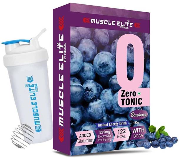 MUSCLE ELITE FITNESS Zero tonic Instant Energy Drink X1 Formula, Extended Workout Electrolyte Energy Energy Drink
