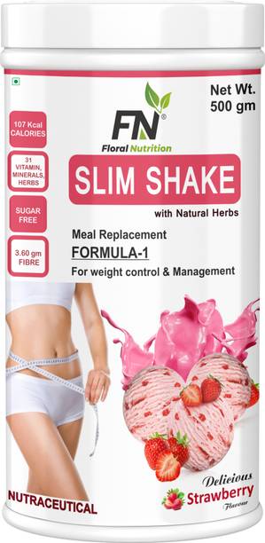 Floral Nutrition Slim Shake Formula 1 with Natural Herbs for weight control & Management Nutrition Drink