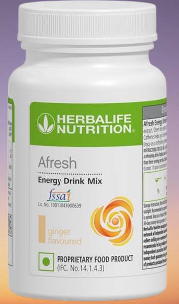 HERBALIFE Afresh Energy Drink Mix-Ginger-* New Energy Drink