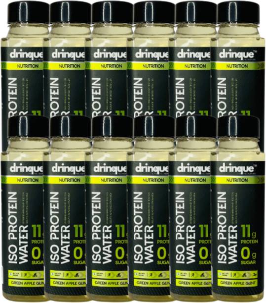 drinque Iso Protein Water| 11g Whey Isolate Protein| 7g Fiber| 0 Sugar| Tasty & Healthy Nutrition Drink