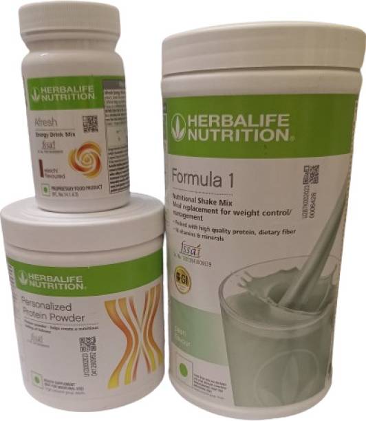 Herbalife Nutrition Formula 1 for Weight Control 500G Protein Powder 200G Afresh Energy Drink 50G Energy Drink