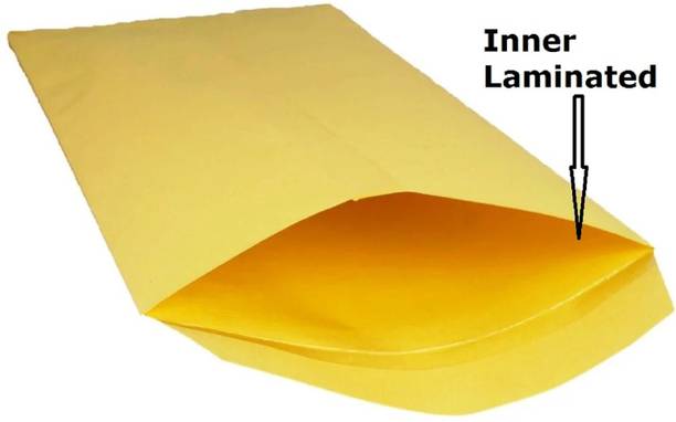 GrahLogy Inner Laminated 9x4 inch Business/Office/Money/Mailing/Post Office Courier Envelopes