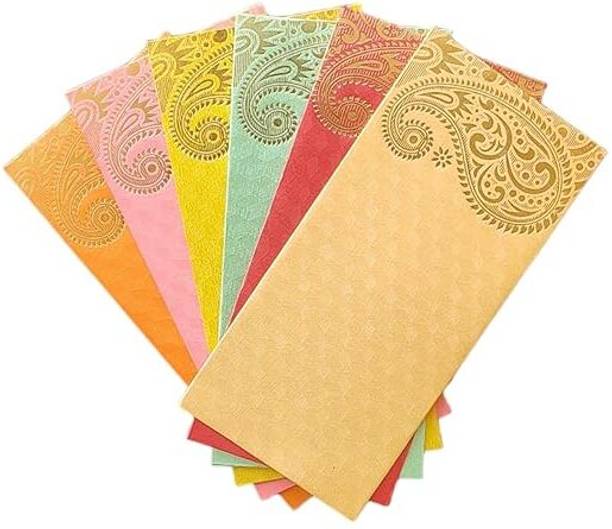 Delhi Dezigns Shagun Envelopes for Gifting money on wedding/anniversay/roka/Festival Envelopes