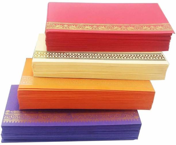 Nippy Shagun Envelopes pack of 50Multicolor_new47 Envelopes