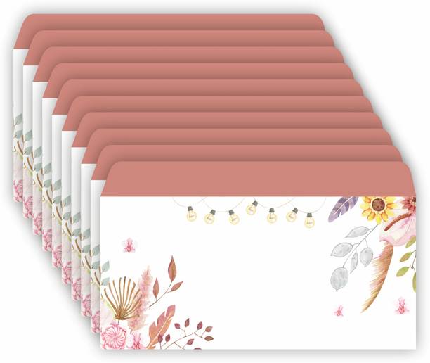Anne Print Solutions set of 15 Shagun Money Envelopes + Sticker | Ideal for Wedding & Festive Gifting Envelopes