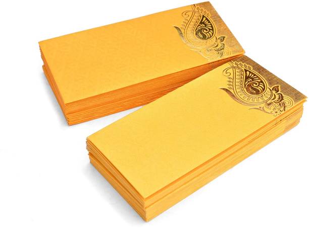 AARGKRAFT Money Gift Envelopes Lifafa - Multi Color Pack of 50 Premium Designer Envelopes Envelopes