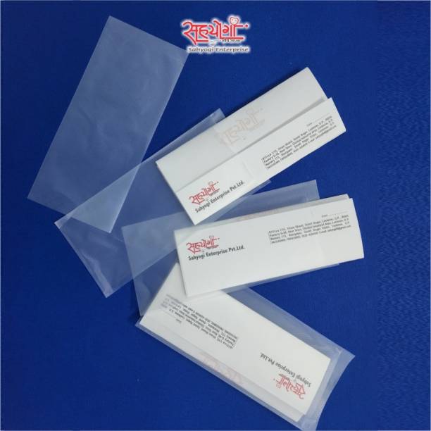 Sahyogi Enterprises Transparent Envelope 4"X9" Embossed Glossy Synthetic Envelope Nontearable Envelopes