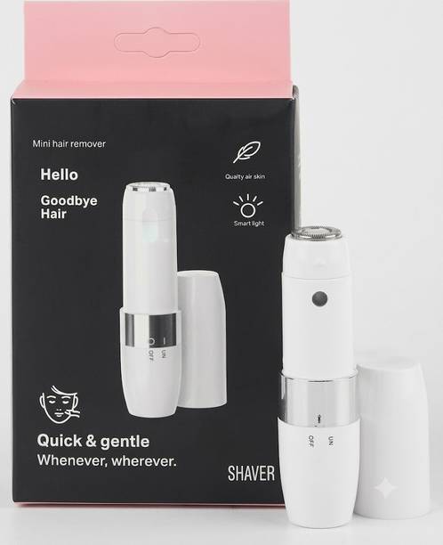 DROIT Mini Facial Hair Remover for Upper Lips, Chin & Cheeks Cordless Epilator