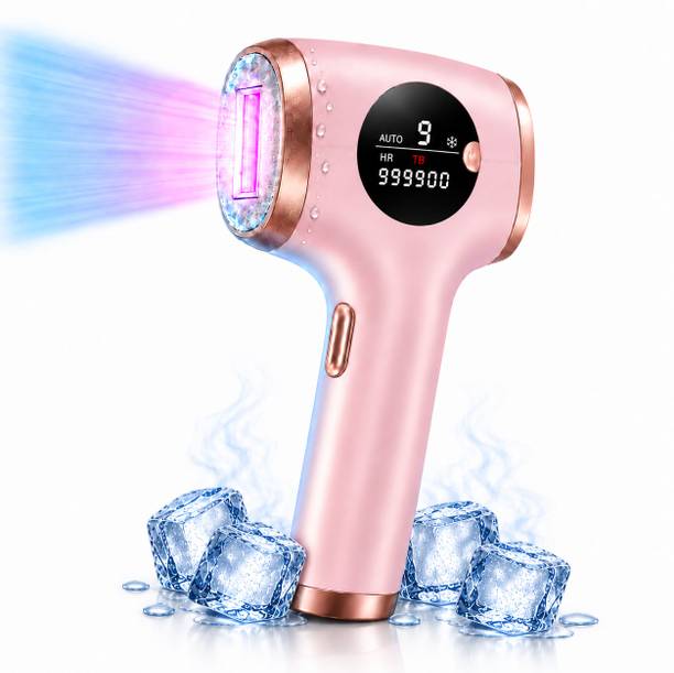 Yuva Pulse IPL Laser Hair Remover for Unisex | 990K Flashes | Ice Cooling | 2 Year Warranty