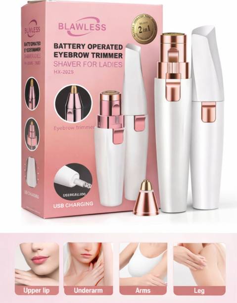 Parthstylemart Daily Use Essentials USB Rechargeable Facial Hair Remover & Eyebrow Trimmer Device Cordless Epilator