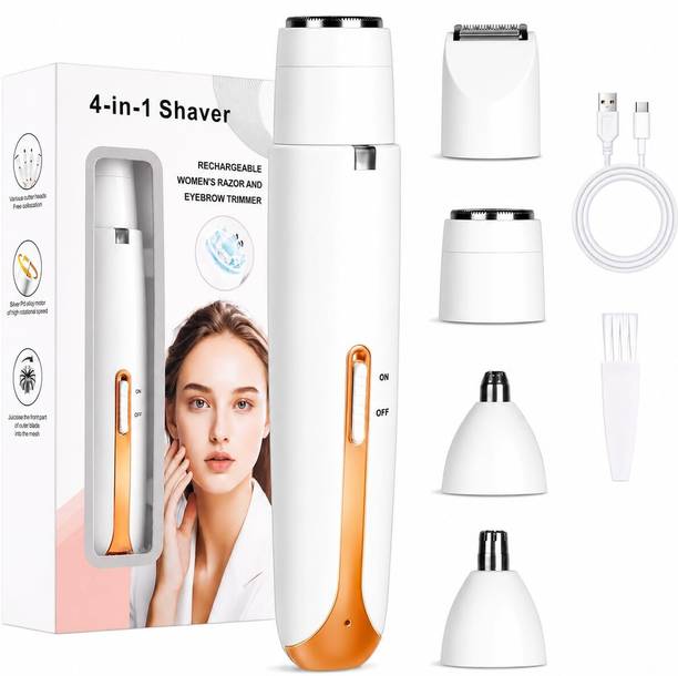 Flisco 4-in-1 Women's Trimmer Cordless Epilator