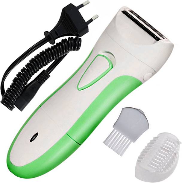 KMIE 2in1 Lady Rechargeable Waterproof Foil Shaver 3 Blade Razor Trimmer Epilators XX Cordless Epilator