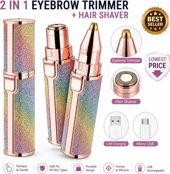 DWARKESHINFRA EYEBROW TRIMMER_217 Cordless Epilator