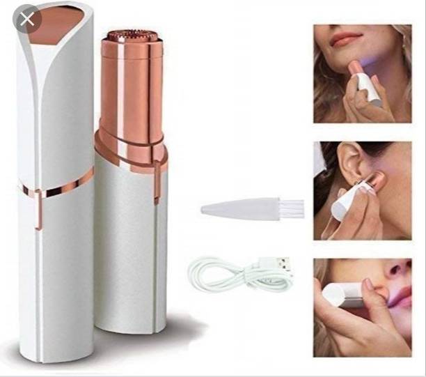 Parthstylemart Elegant Lipstick-Design Women’s Hair Remover – Gentle Face Trimmer Cordless Epilator