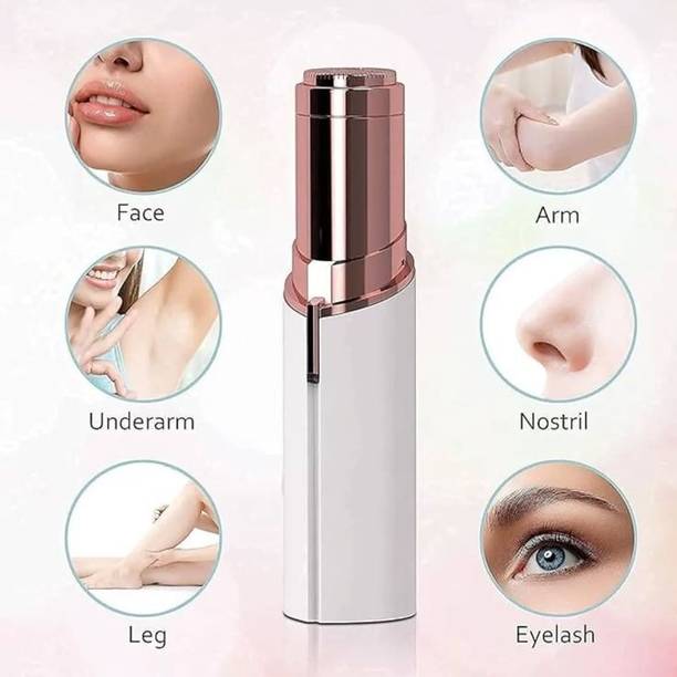 Online mega mart Portable Flawless USB Facial Trimmer – Smooth Skin Anywhere Cordless Epilator