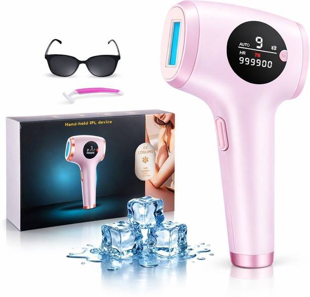 Yuva Pulse IPL Hair Remover 990K |Ice Cooling |Permanent Hair Removal in 8 Week|2Y Warranty Laser Hair Remover