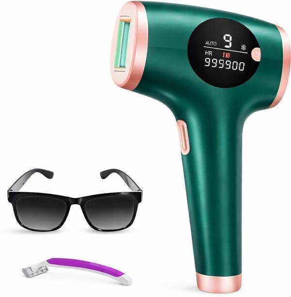 Yuva Pulse IPL Laser Hair Remover- Unisex | 990K Flashes|Ice Cooling Hair Removal�Full Body