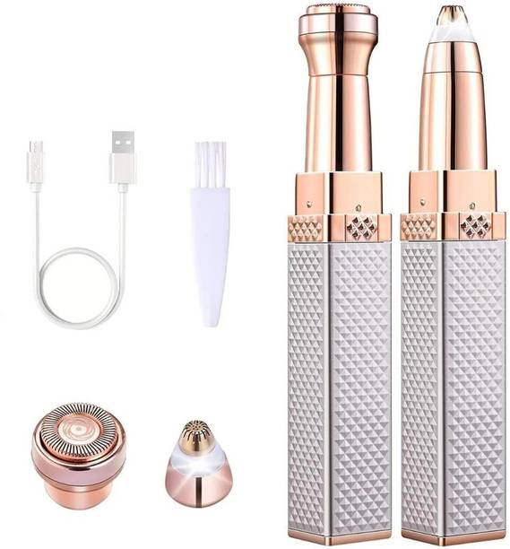 Justtoo Eyebrow Trimmer Machine For Women Face Lips Nose Hair Removal Cordless Epilator