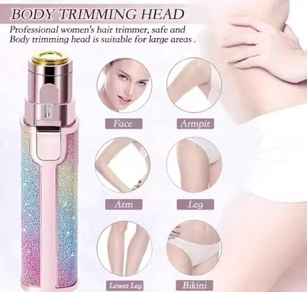 MODERNEHUB Portable Eyebrow Glitter Trimmer, Epilator (Electric) Cordless Epilator