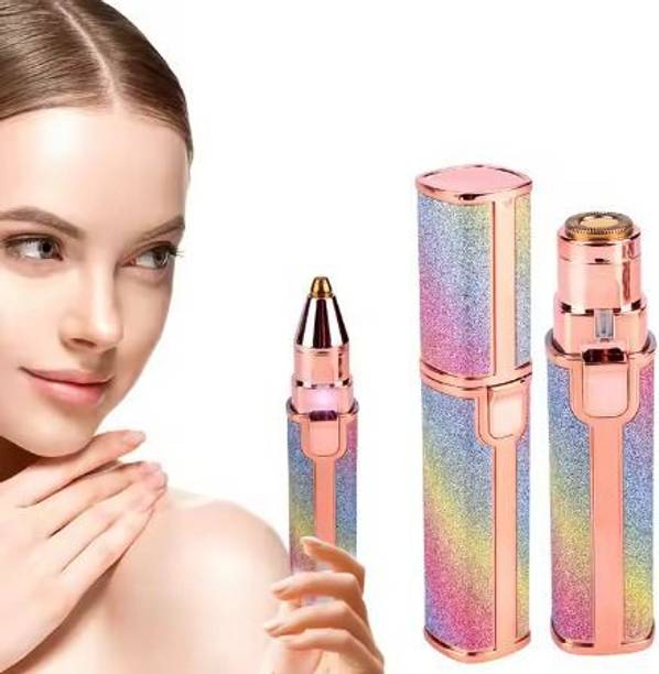 QueryZen A5 2 in 1 Painless Eyebrow Rechargable Trimmer & Facial Hair Removel for Women Cordless Epilator
