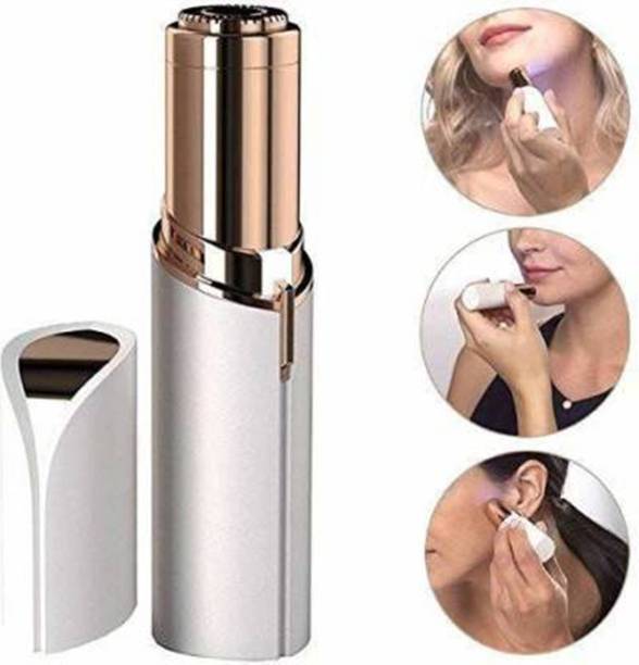 Feelon Lipstick Shape Electronic Facial Hair Remover For Women Strips Cordless Epilator