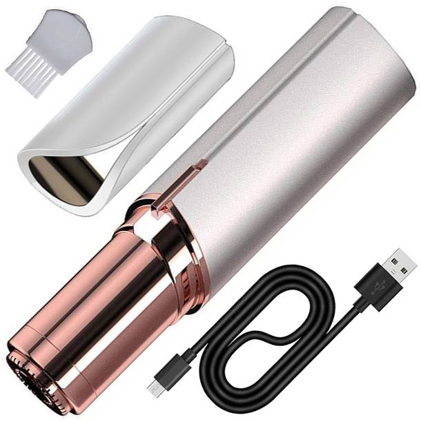 QGS 2in1 Women Lady Chargeable Waterproof Body Hair Remover Shaver Trimmer Painless Cordless Epilator