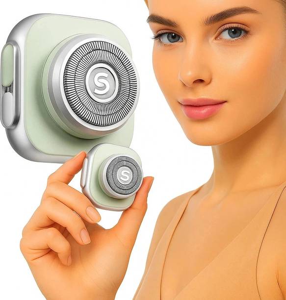 Yuva Pulse Waterproof Face & Body Hair Remover for Women – USB Rechargeable Cordless Shaver for Upper Lips, Hands & More – 1 Year Warranty Cordless Epilator