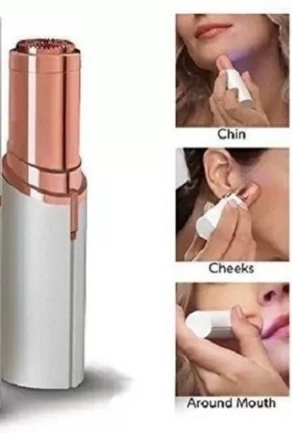 Antoj (flat mouth) gold plated Electric Facial Hair Remover, Machine For Women Cordless Epilator