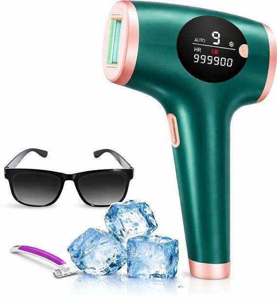 Yuva Pulse IPL Hair Remover 990K |Ice Cooling |Permanent Hair Removal in 8 Week|2Y Warranty Laser Hair Remover
