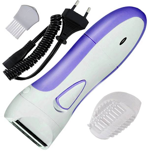MSD 2in1 Women Rechargeable Shaver Trimmer Painless Epilators Hair Remover EXXA-B Cordless Epilator