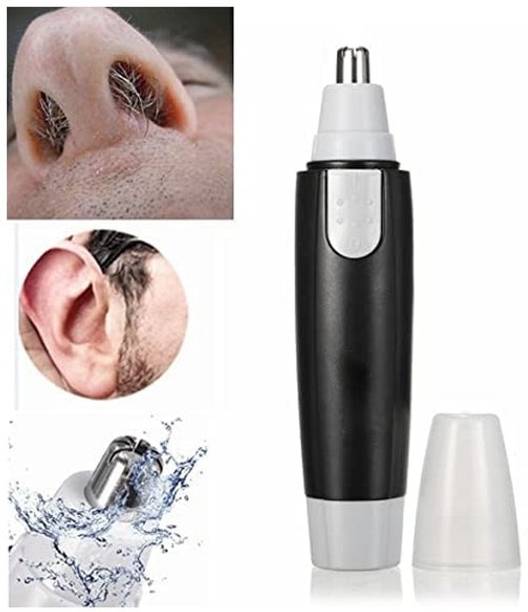 MODERNEHUB Nose Hair Trimmer Black Corded Nose Trimmer Cordless Epilator