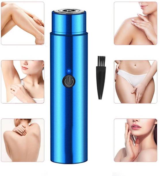 Antoj USB Rechargeable Waterproof Electric Shaver, Mini Beard Trimmer for Men & Women Cordless Epilator