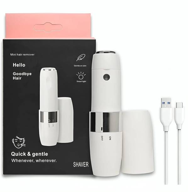 RACCOON Epilator Face Mini Hair Remover, Electric Facial Hair Remover for Women Cordless Epilator