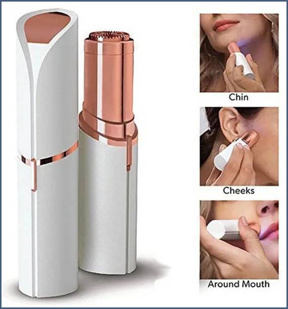 Garleaf Painless Hair remover Upper Lip, Chin, Eyebrow For Women Trimmer Cordless Epilator