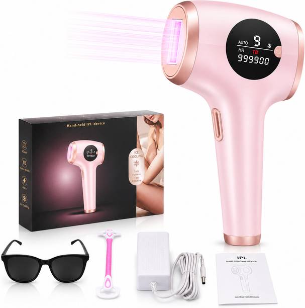 Yuva Pulse IPL Laser Hair Remover for Women & Men | 990K Flash | Ice Cooling | 2Y Warranty