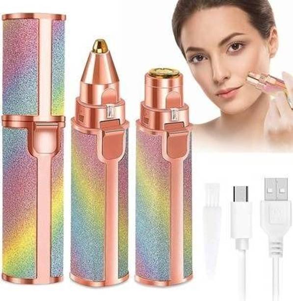 Hairlusy 2 in 1 Women Face,Upper Lip,Remover Cordless 2in1 Eyebrow Shaver Cordless Epilator Cordless Epilator