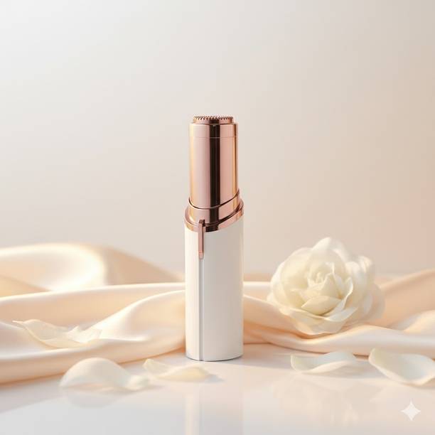 Online mega mart Painless Facial Trimmer | Flawless Finish | Rechargeable & Compact Hair Remover Cordless Epilator