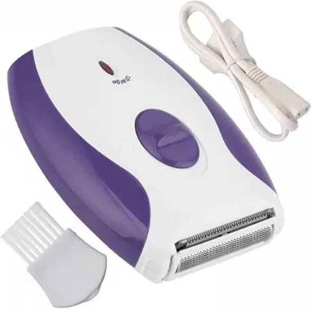 SDMS Double Razor Hair Shaving Razor Women Epilator Rechargeable Electric Shaver Cordless Epilator