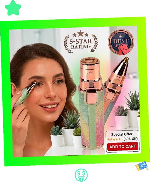 DWARKESHINFRA EYEBROW TRIMMER_2027 Cordless Epilator