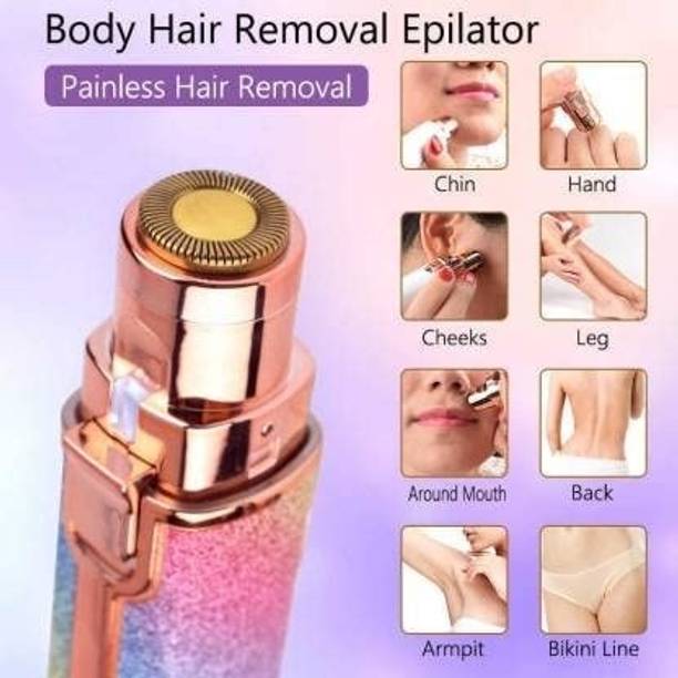 MODERNEHUB Glitter plated Electric Facial Hair Remover, Machine (Electric) Cordless Epilator