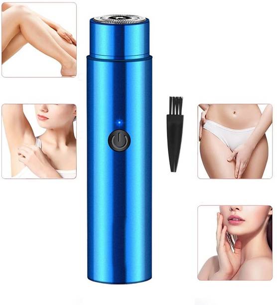 Antoj Mini Portable USB Electric Shaver, Waterproof Beard Trimmer for Men & Women Cordless Epilator