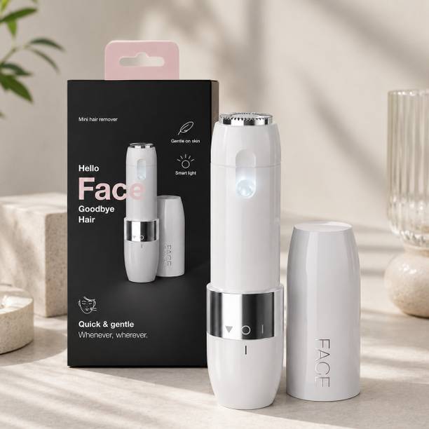 Yiveko Mini Facial Hair Remover for Women | Electric Face Shaver | Portable Hair Removal Tool Cordless Epilator