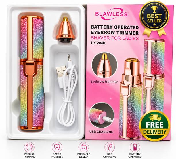 DWARKESHINFRA EYEBROW TRIMMER_225 Cordless Epilator