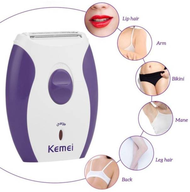 KE EMEI Personal Useful Rechargeable Epilator Body Groomer Shaver For Women Cordless Epilator