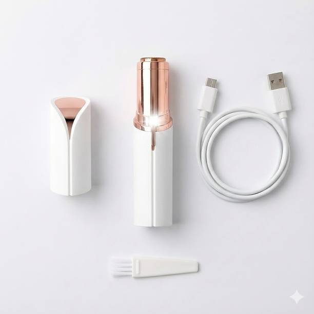 Online mega mart USB Facial HAIR Remover Cordless Epilator