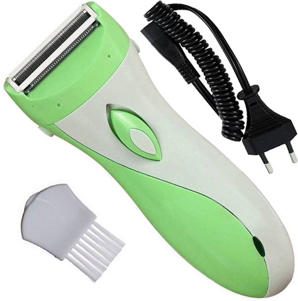 KMY L 2in1 Chargeable Waterproof Shaver Body Hair Remover Trimmer Painless Epilator Cordless Epilator
