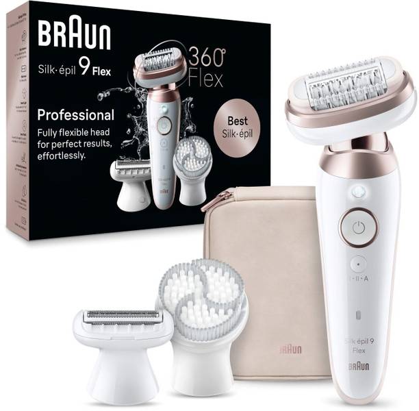 Braun SES9060 3D 360 SILK EPIL 9 Flex Cordless Epilator