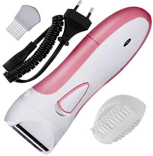 QGS 2in1 Women Rechargeable Shaver Trimmer Painless Epilators Hair Remover 11 Cordless Epilator